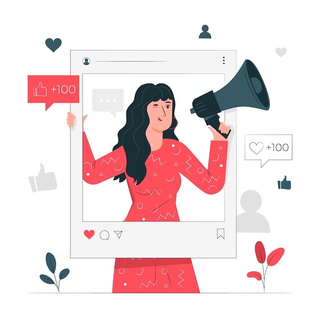 influencer-concept-illustration